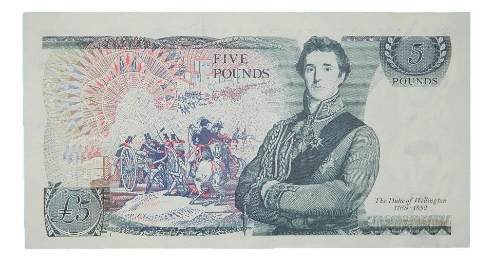1971-1991 - ENGLAND - BILLETE - 5 POUNDS - PICK 378 - SC