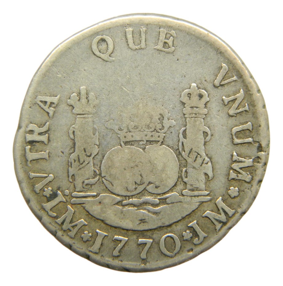 1770 JM - CARLOS III - 2 REALES - LIMA - MBC- 