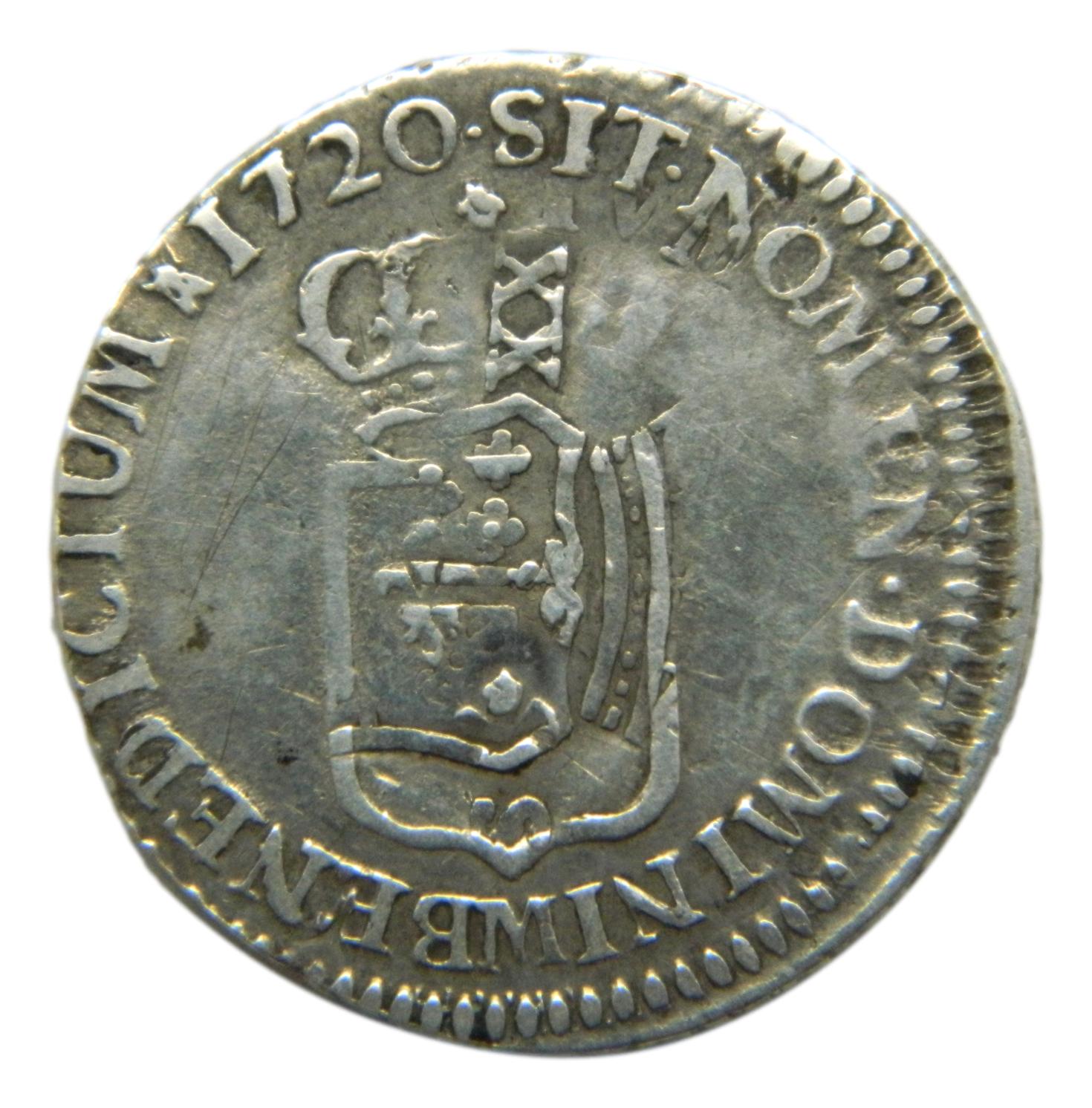 1720 M - FRANCIA - 176 ECU - TOLOUSE - LOUIS XV - BC - S9/621