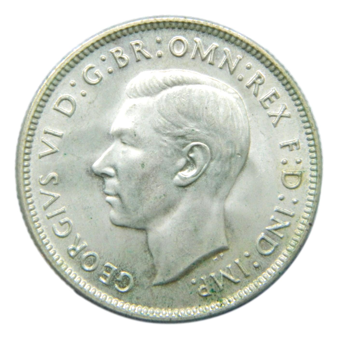 1943 S - AUSTRALIA - FLORIN - GEORGE VI - SC - S9/551