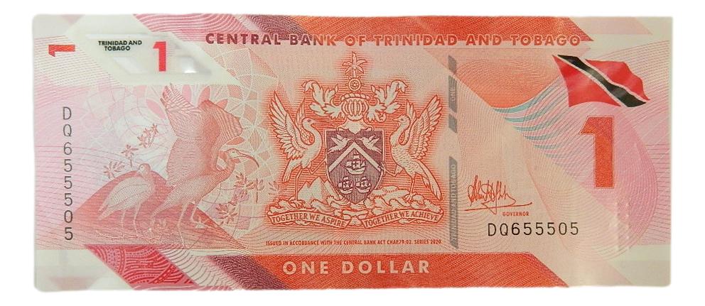 2020 - TRINIDAD AND TOBAGO - BILLETE - 1 DOLAR - MBC+