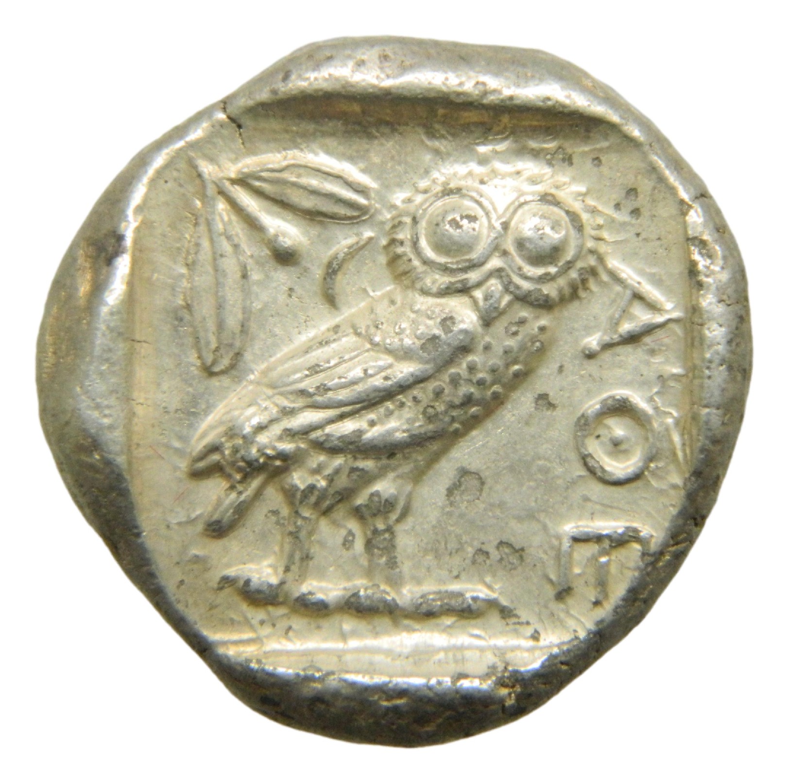 TETRADRACMA - ATICA - ATENAS - BUHO - 454-404 aC