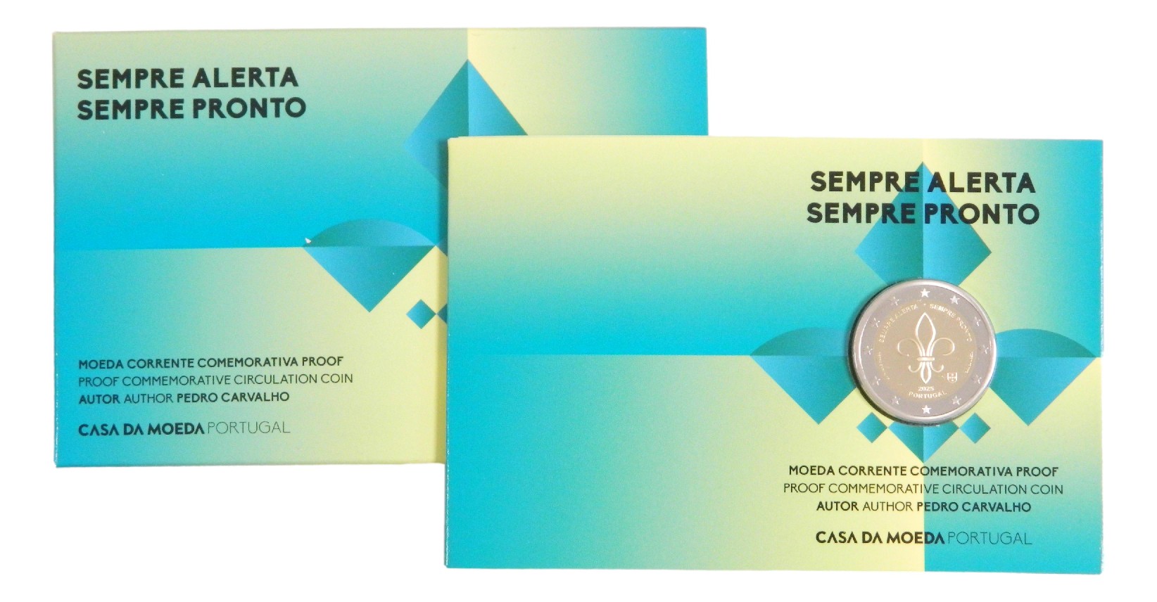2025 - PORTUGAL - 2 EURO - MOVIMIENTO SCOUT - PROOF