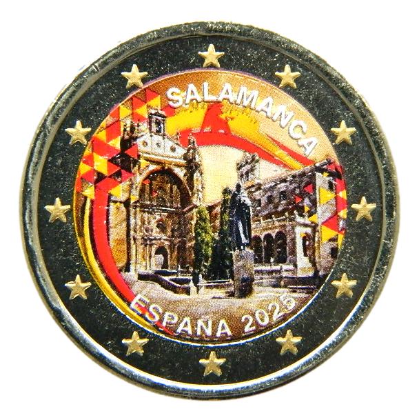 2025 - ESPAÑA - 2 EURO - SALAMANCA - COLOR 2