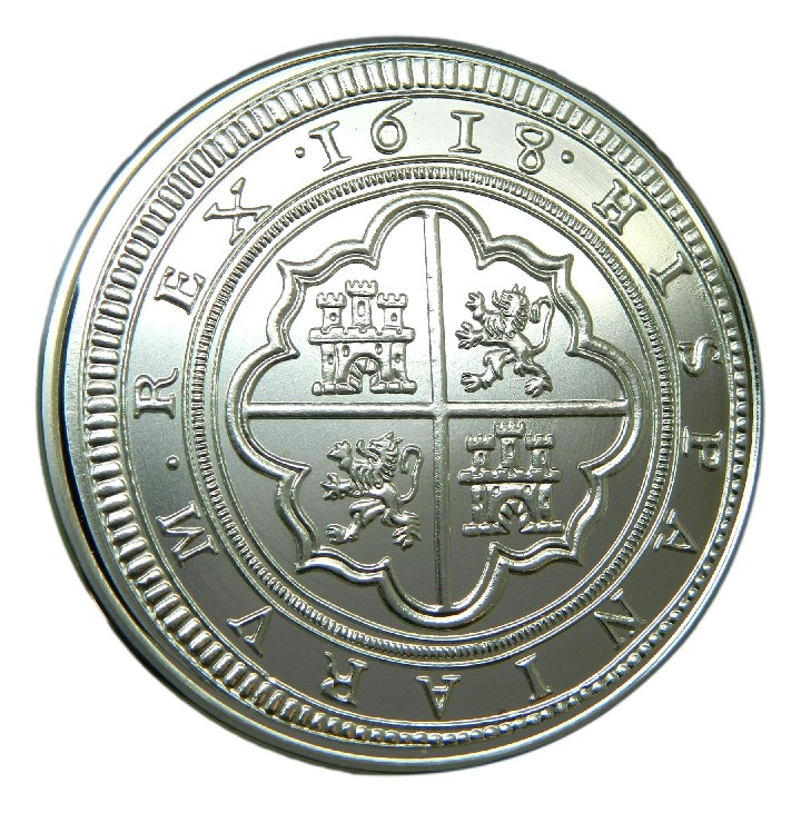 CINCUENTIN - ESPAÑA - REACUÑACION MODERNA - PLATA 