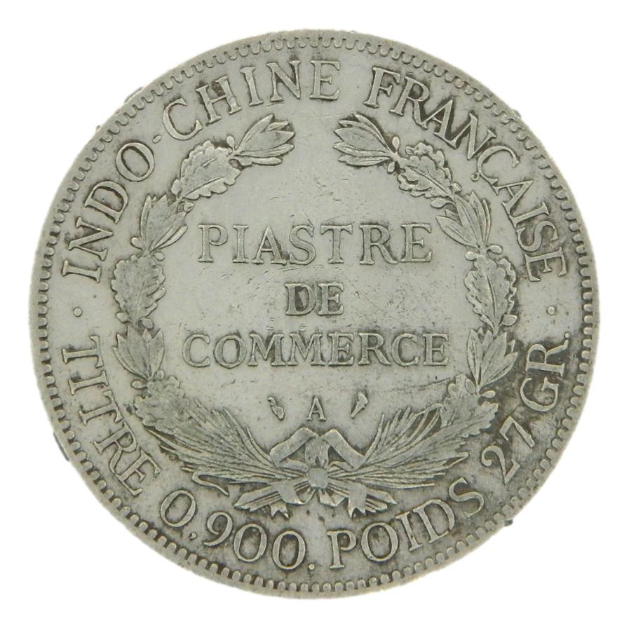 1909 A - FRANCIA INDO-CHINA - PIASTRE - PLATA
