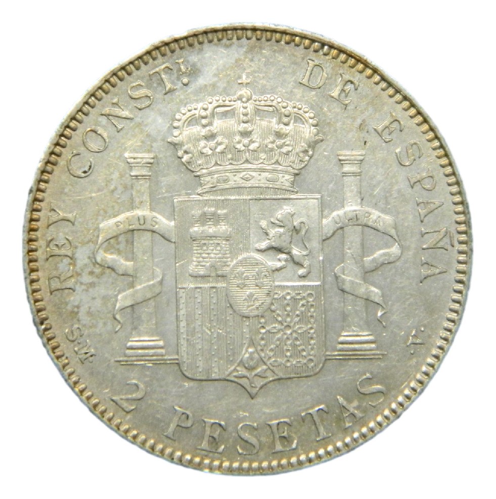 1905 *19-05 - ALFONSO XIII - 2 PESETAS - SMV - SC-
