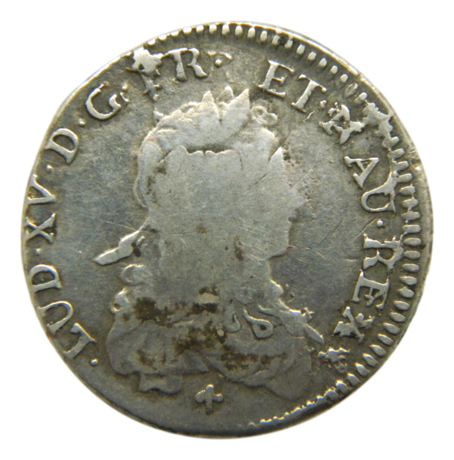 1720 M - FRANCIA - 176 ECU - TOLOUSE - LOUIS XV - BC - S9/621