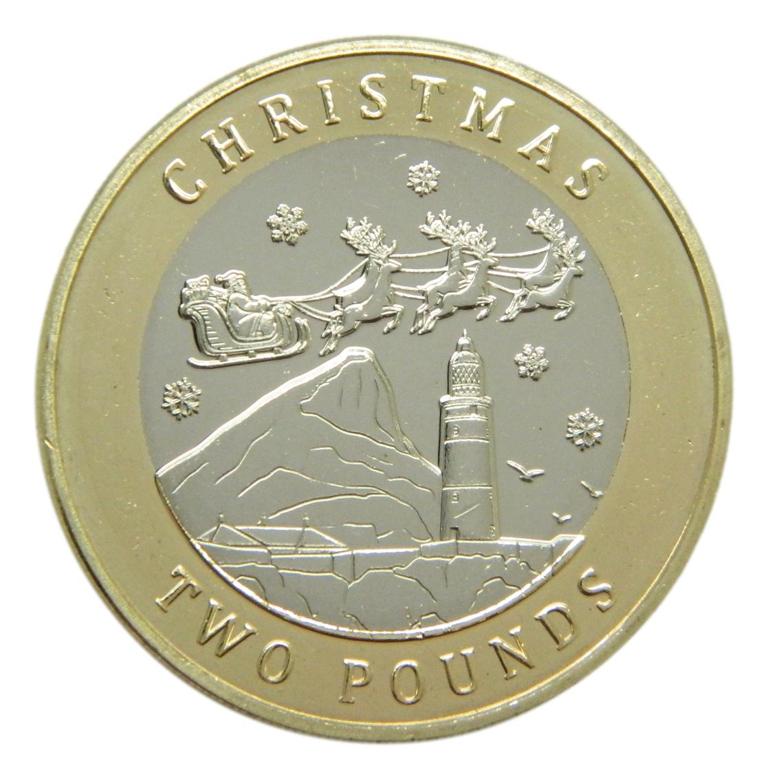 2024 - GIBRALTAR - 2 POUNDS - CHRISTMAS