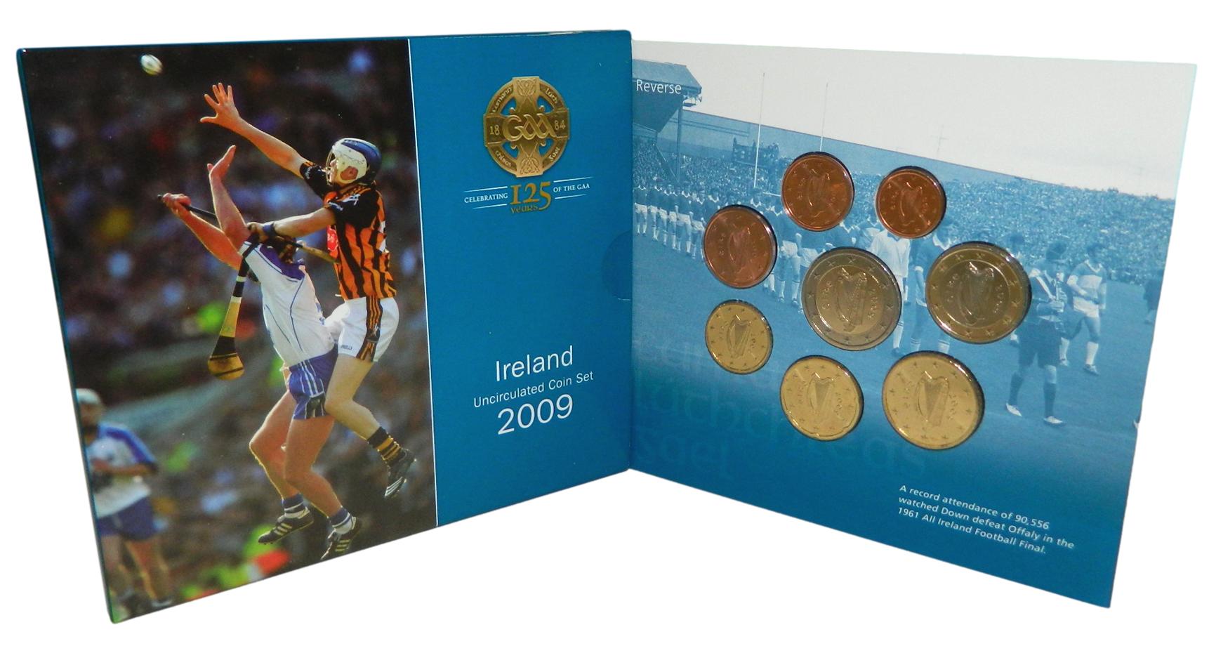 2009 - IRLANDA - CARTERA EUROS - 125 TH OF GAA