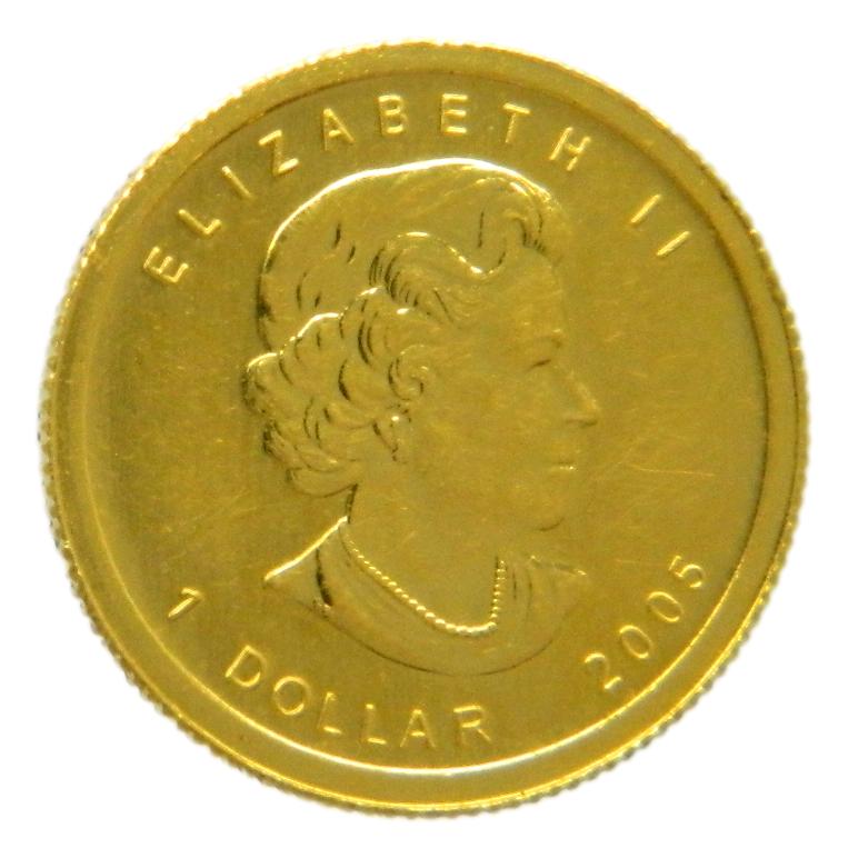 2005 - CANADA - 1/20 OZ ORO - 1 DOLAR - MAPLE