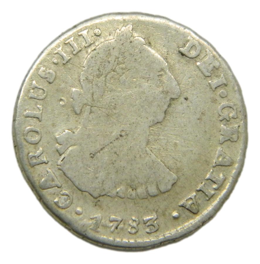 1738 PR - CARLOS III - 1 REAL - POTOSI - MBC-