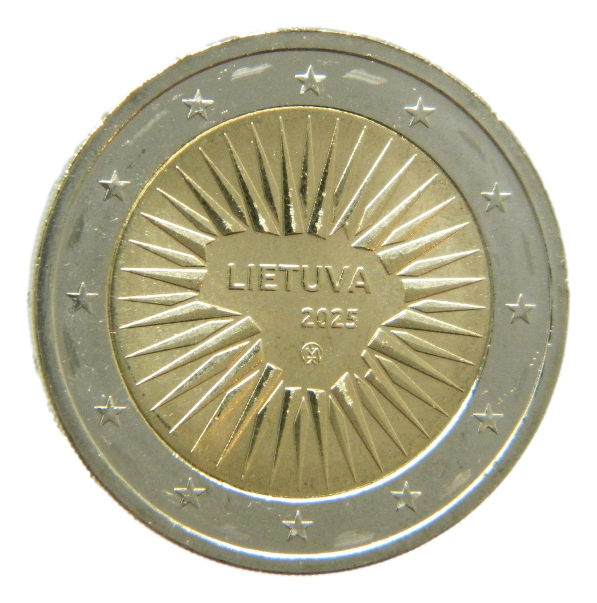 2025 - LITUANIA - 2 EURO - DEFENSA DEL ESTADO