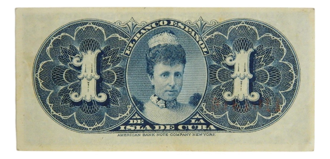 1896 - CUBA - 1 PESO - BILLETE - EBC