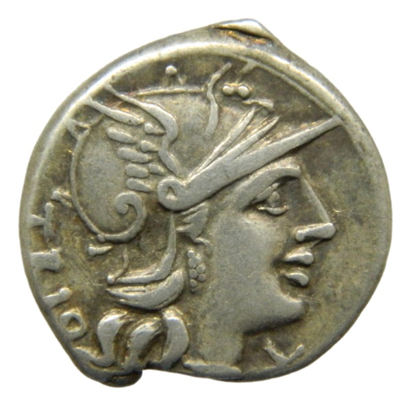 DENARIO REPUBLICANO - LUCRETIA - 136 aC