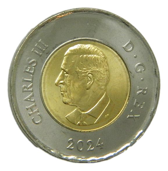 2024 - CANADA - 2 DOLARES - FUERZA AEREA