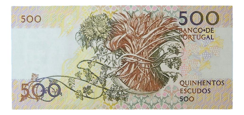 1988 - PORTUGAL - BILLETE - 500 ESCUDOS - PICK 180 A