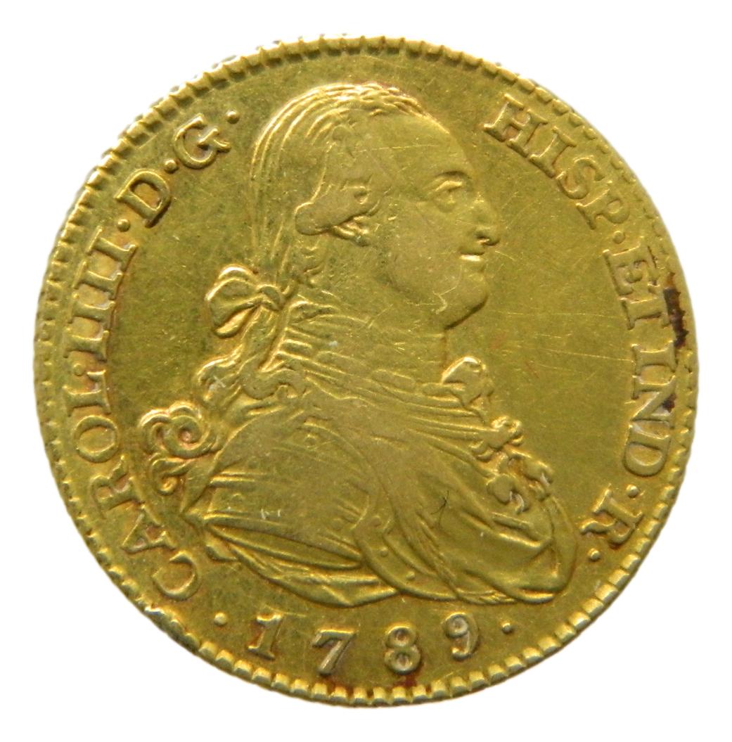 1789 MF - CARLOS IV - 2 ESCUDOS - MADRID - MBC
