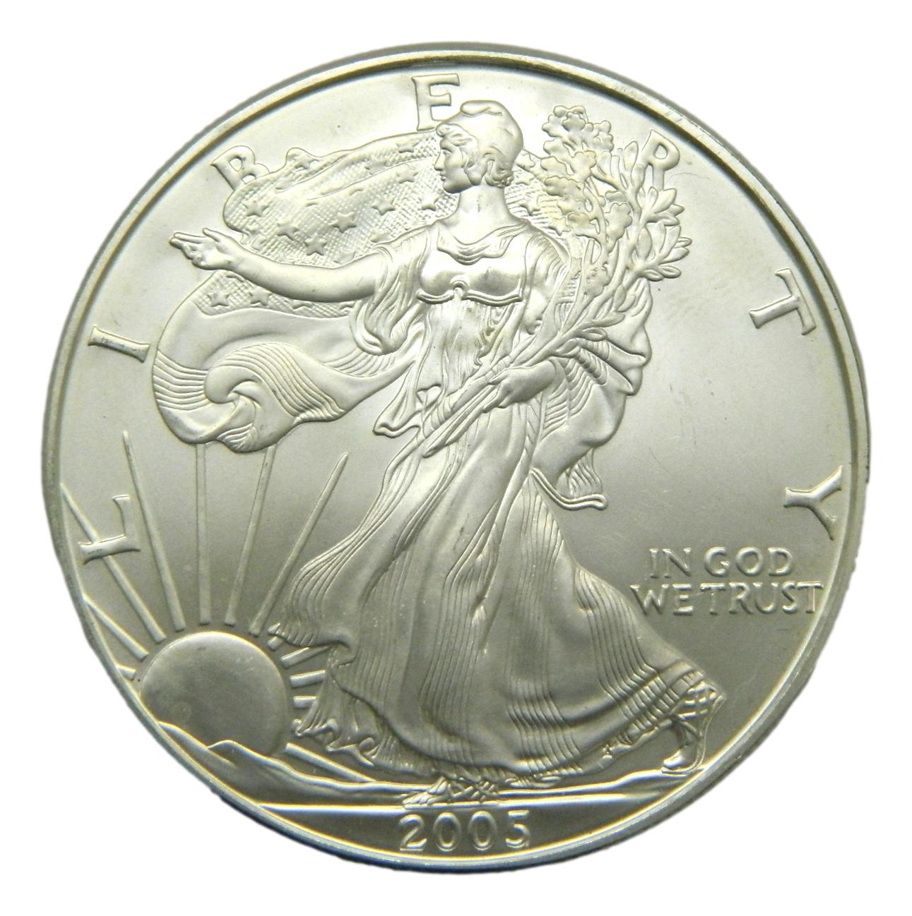 2005 - USA - 1 ONZA - PLATA FINA - LIBERTY