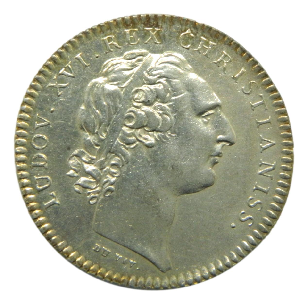 1777 - FRANCIA - JETON - LOUIS XVI - AMERICAN COLONIAL - EBC+ - S9/443