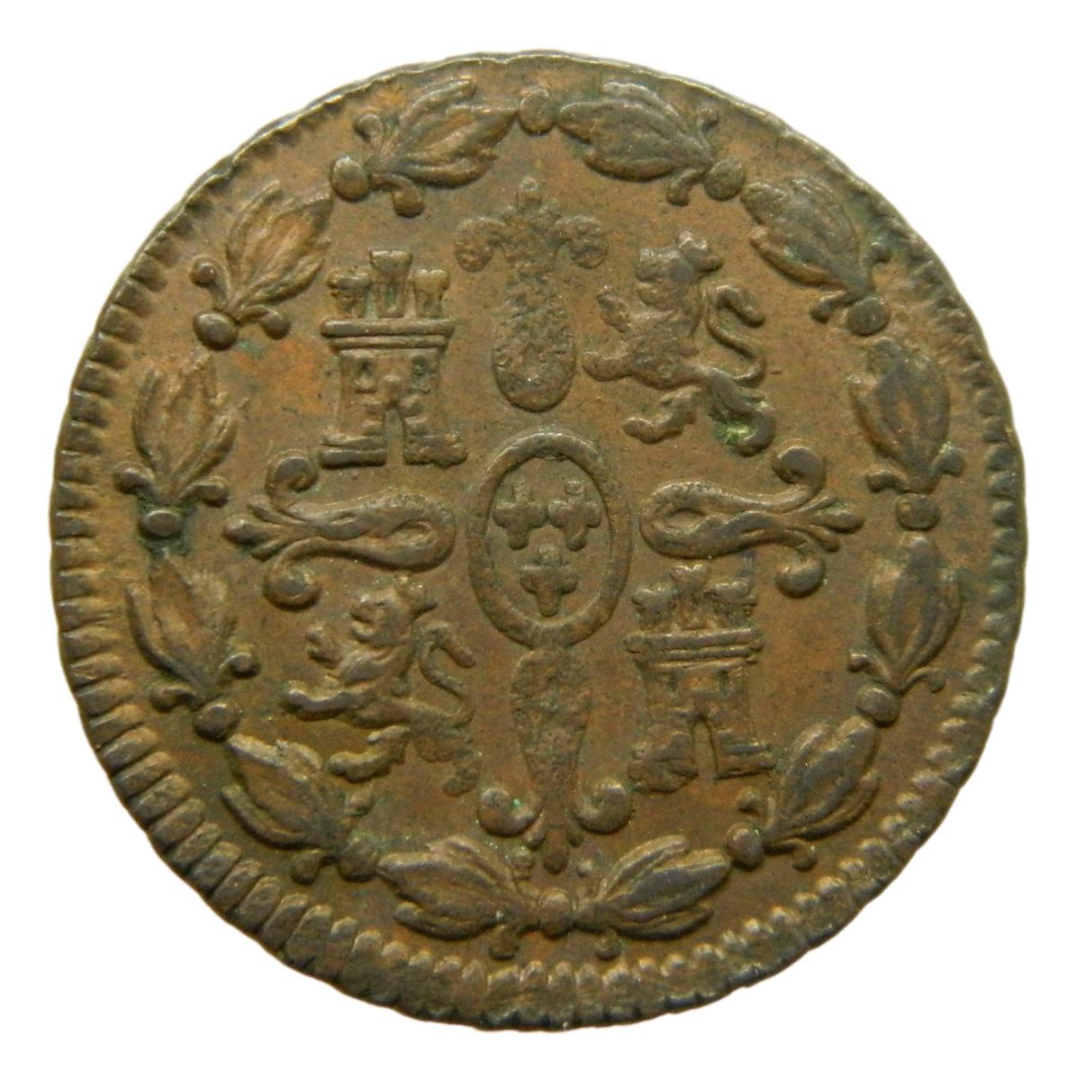 1801 - CARLOS IV - 4 MARAVEDIS - SEGOVIA - MBC+