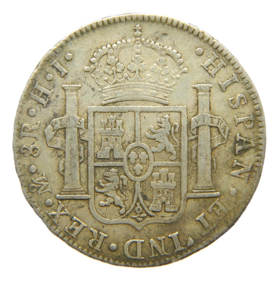 1810 HJ - FERNANDO VII - 8 REALES - MEXICO - MBC