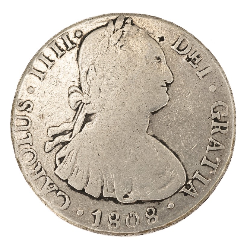 1808 PJ - CARLOS IV - 8 REALES - POTOSI