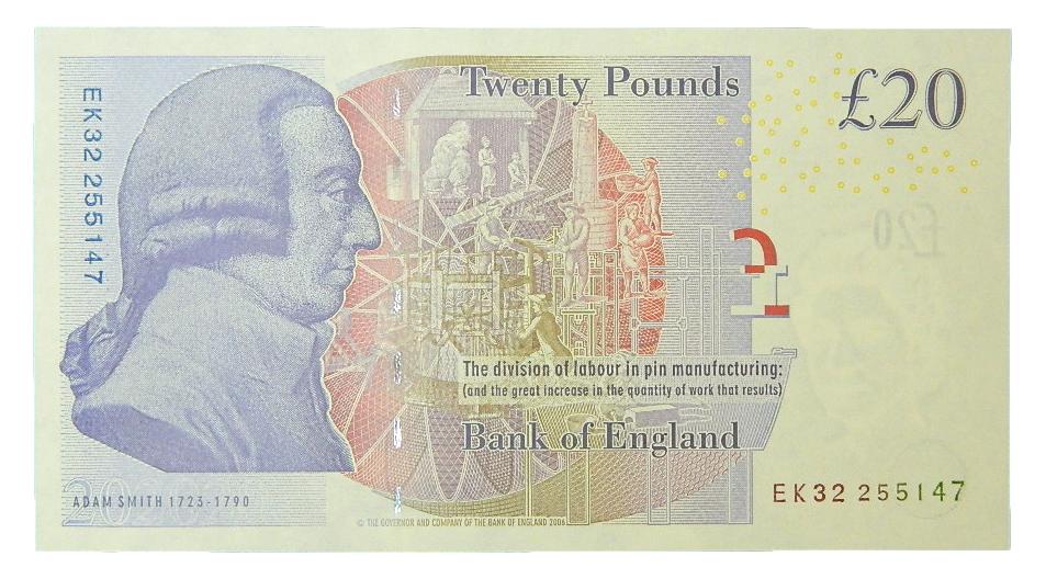 2006 - GRAN BRETAÑA - BILLETE - 20 POUNDS - PICK 392 A - SC
