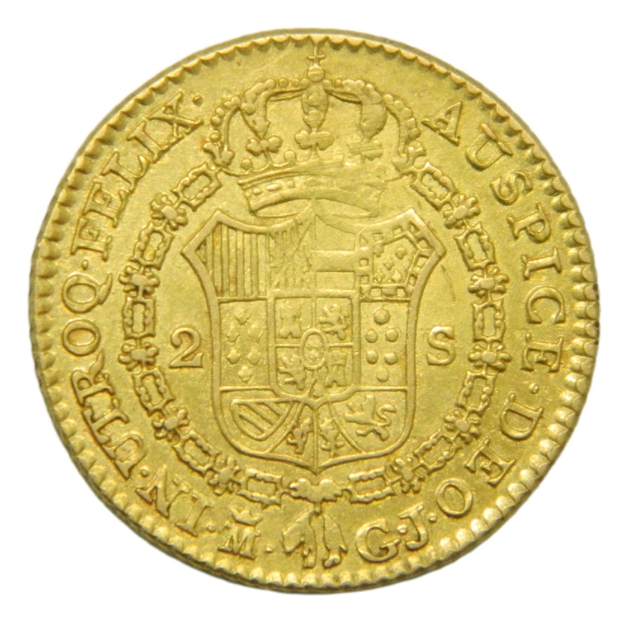 1814/3 GJ - FERNANDO VII - 2 ESCUDOS - MADRID -  MBC