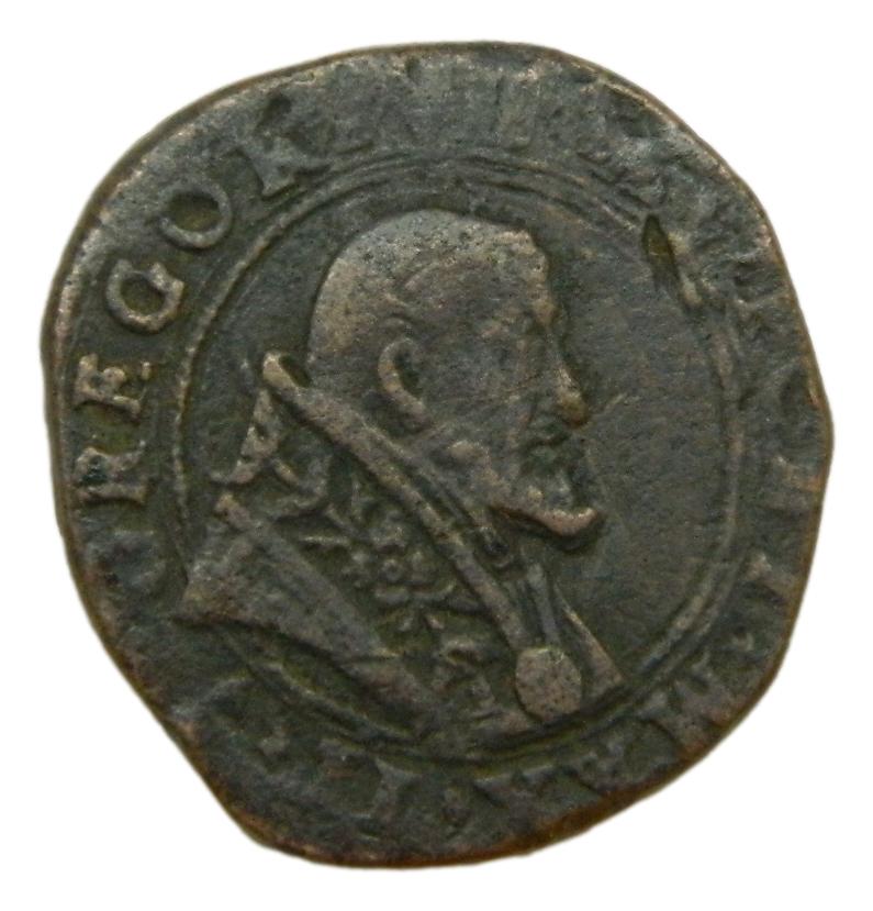 1621-1623 - GREGORI XV - QUATTRINO - MBC