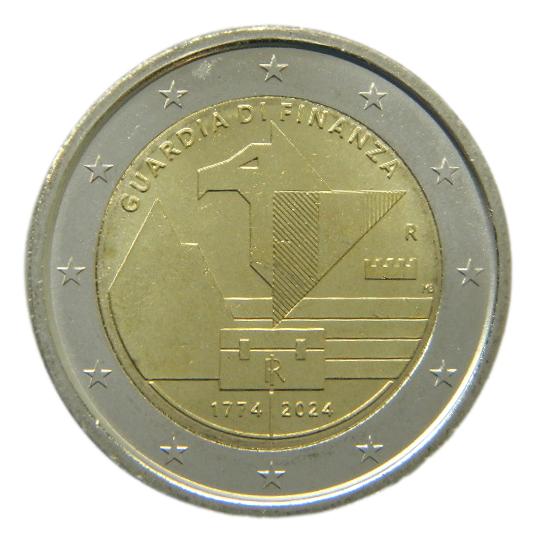 2024 - ITALIA - 2 EURO - GUARDIA DI FINANZA