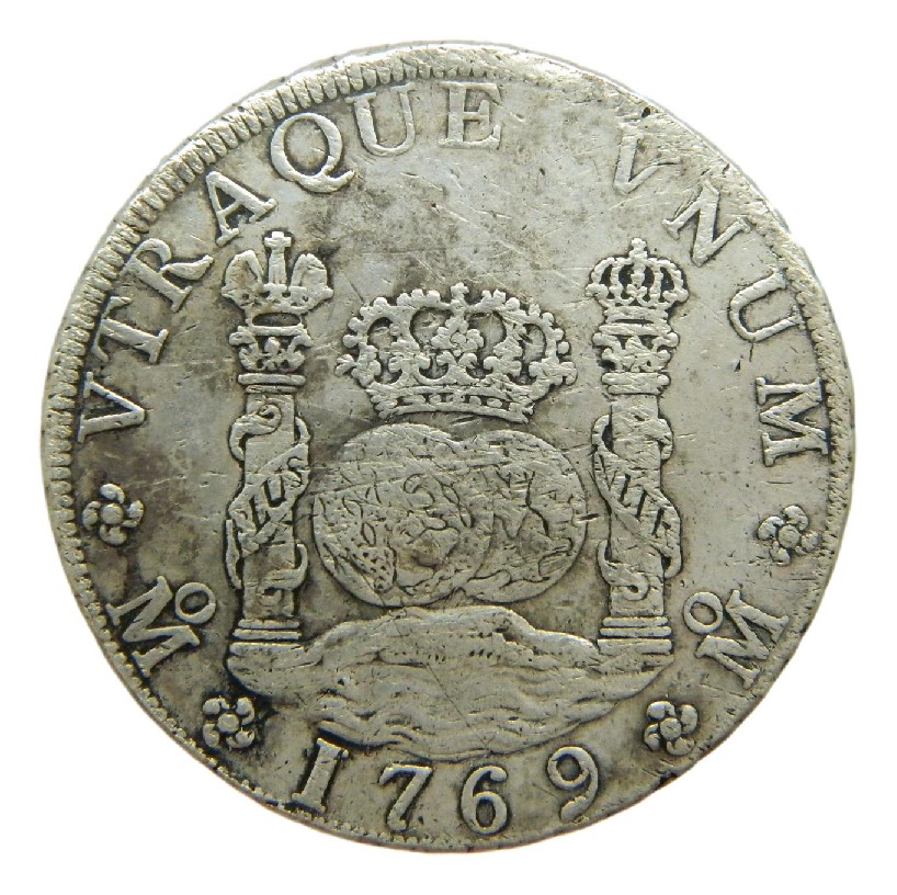1769 MF - CARLOS III - 8 REALES - MEXICO - MBC