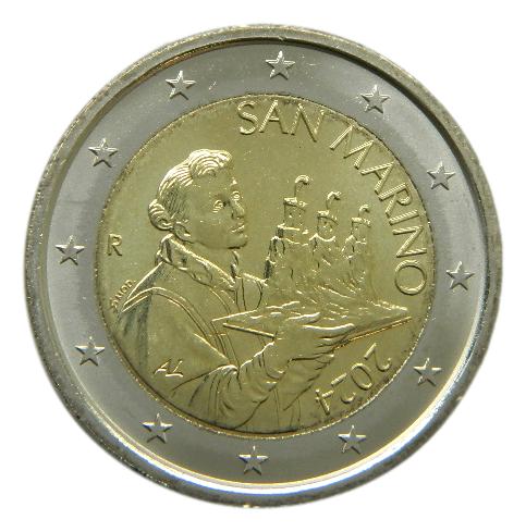 2024 - SAN MARINO - 2 EURO - NO CONMEMORATIVA