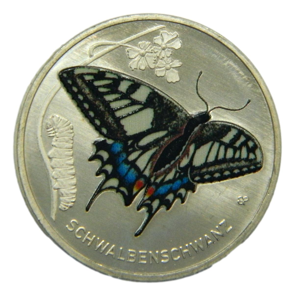 2023 - ALEMANIA - 5 EURO - MARIPOSA COLA GOLONDRINA