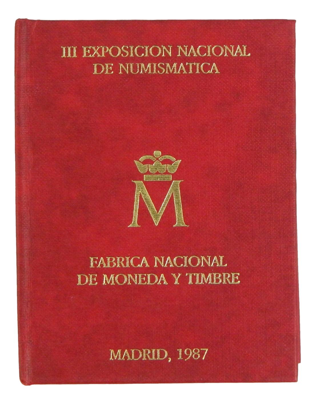 1987 - ESPAÑA - E 87 - CARTERA ROJA 