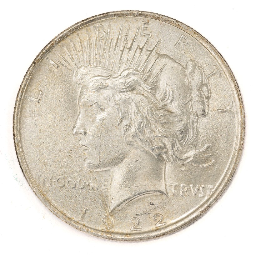 1922 - USA - DOLLAR - PEACE - PLATA