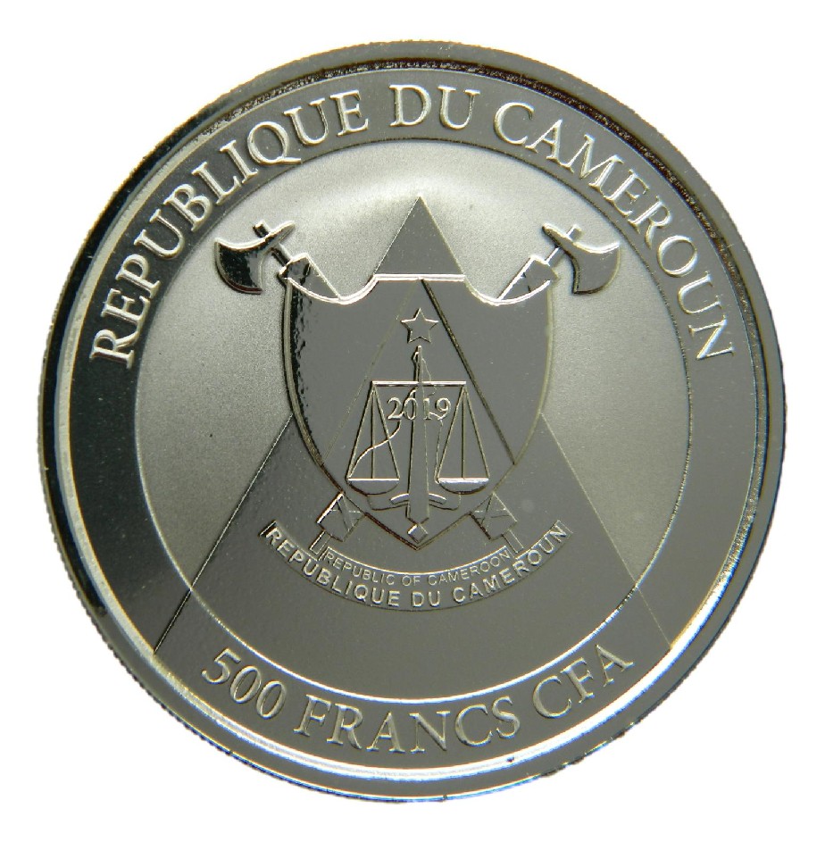 ONZA TROY - CAMEROUN - 500 FRANCS CFA - CHEETAH - GUEPARDO