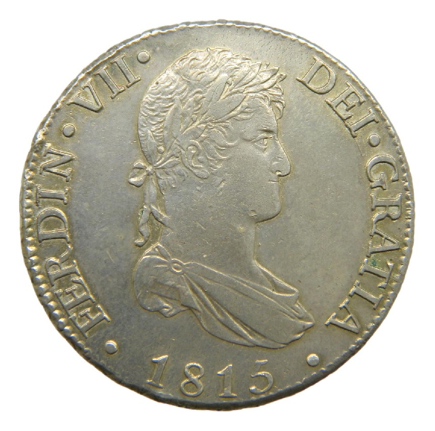 1815 GJ - FERNANDO VII - 8 REALES - MADRID - EBC-