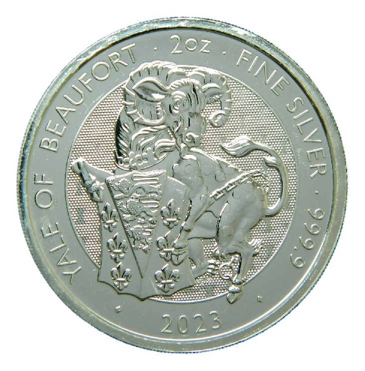 2023 - GRAN BRETAÑA - 2 ONZAS PLATA - YALE OF BEAUFORT