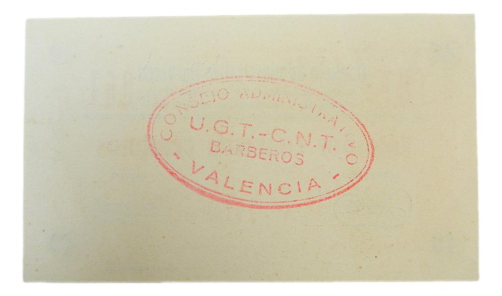 VALENCIA - BILLETE - 40 CENTIMOS - AGB 1500 - SC