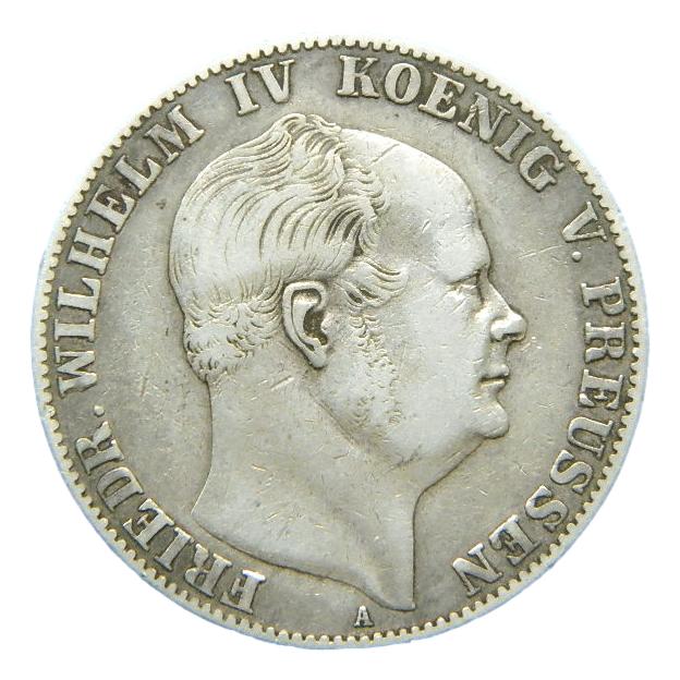 1859 A - ALEMANIA - THALER - PRUSIA - WILHELM IV
