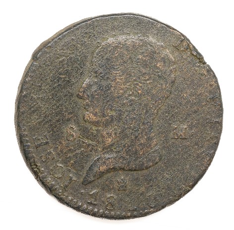 1810 - JOSE NAPOLEON - 8 MARAVEDIS - SEGOVIA - BC - S12/98