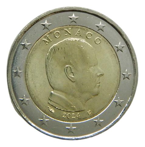 2024 - MONACO - 2 EUROS - ALBERTO II