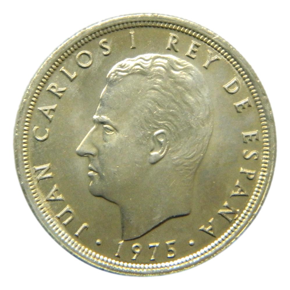 1975 - JUAN CARLOS I - 5 PESETAS ESPAÑA - COLOR 