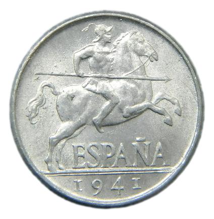 1941 - 5 CENTIMOS - FRANCO - SC