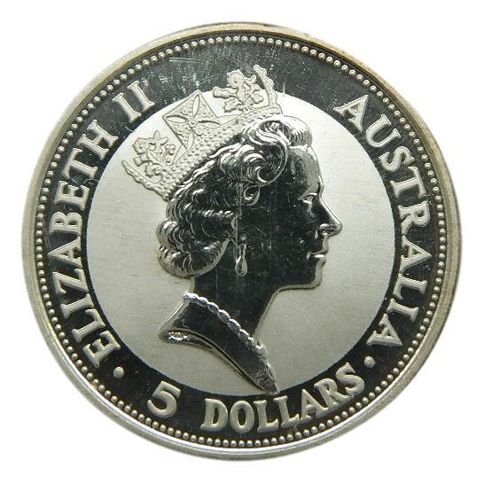 1991 - AUSTRALIA - KOOKABURRA - 1 ONZA  PLATA
