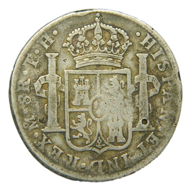 1805 TH - CARLOS IV - 8 REALES - MEXICO - BC 