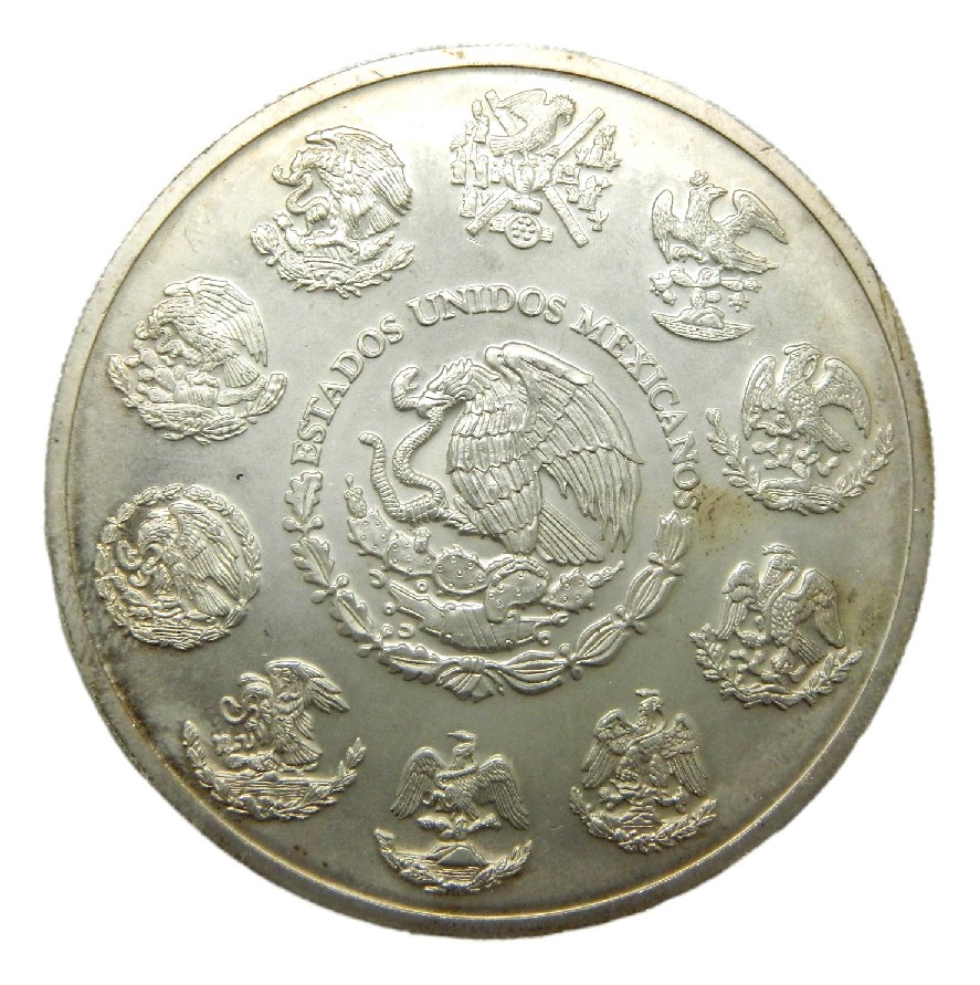 2002 - MEXICO - 5 ONZAS PLATA 999