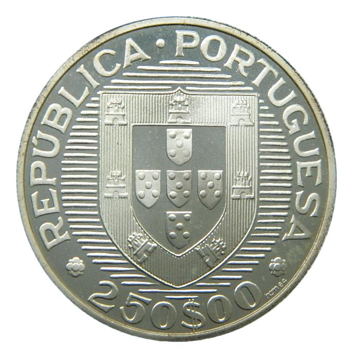 1983-1984 - PORTUGAL - 250 ESCUDOS - PESCA - PROOF