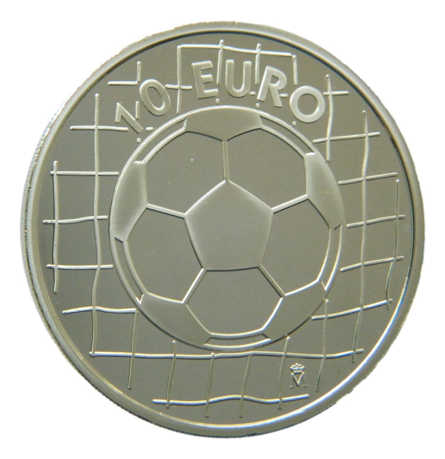 2002 - ESPAÑA - 10 EUROS - MUNDIAL DE FUTBOL - PELOTA - SUELTA